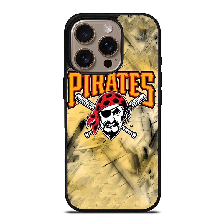 PITTSBURGH PIRATES BASEBALL LOGO TEAM ICON iPhone 16 Pro Case Cover
