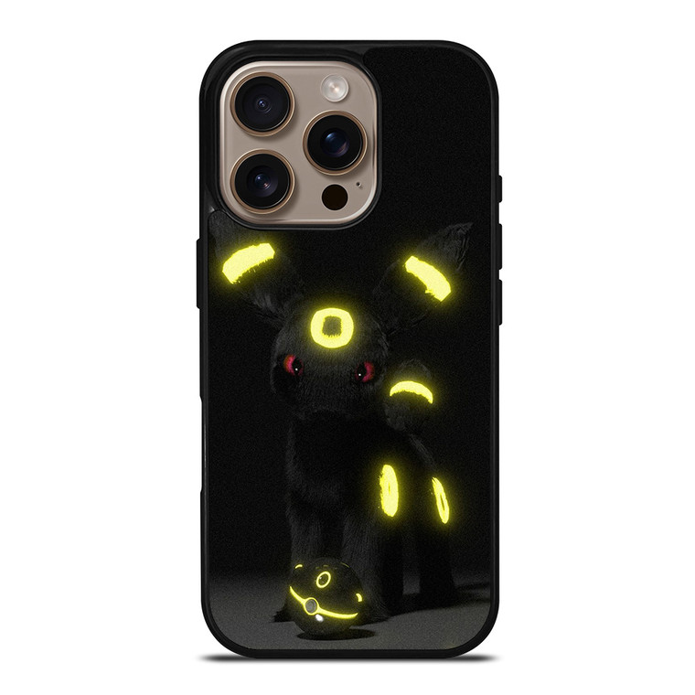 POKEMON UMBREON GLOWING iPhone 16 Pro Case Cover POKEMON UMBREON GLOWING iPhone 16 Pro Case Cover