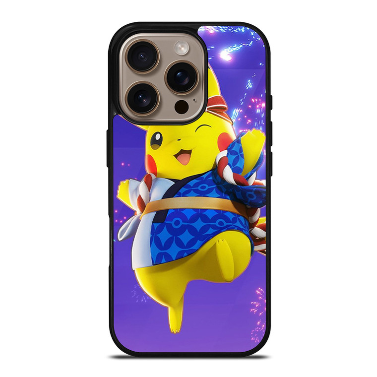 POKEMON UNITE PIKACHU iPhone 16 Pro Case Cover
