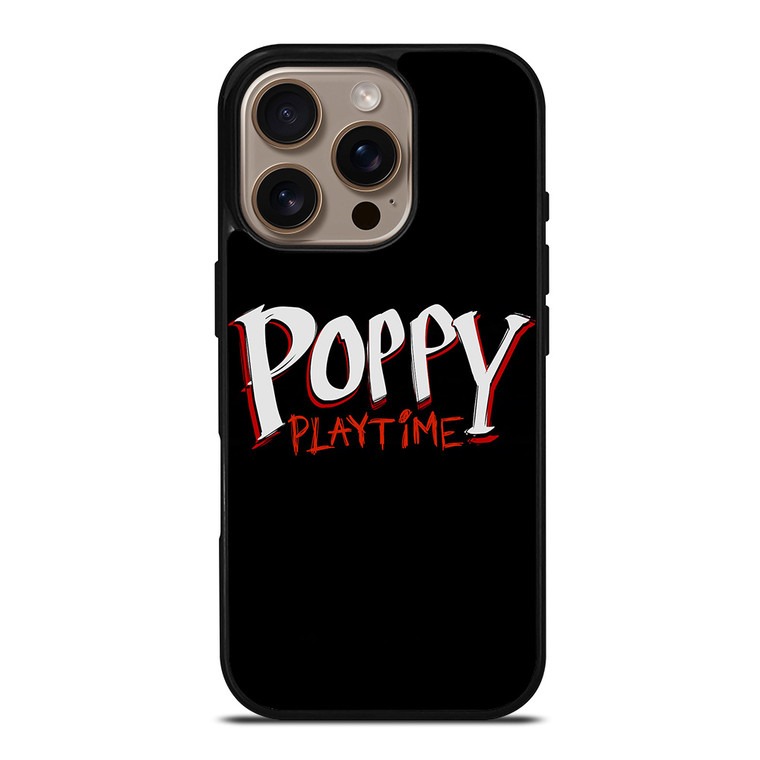 POPPY PLAYTIME GAMES LOGO iPhone 16 Pro Case Cover POPPY PLAYTIME GAMES LOGO iPhone 16 Pro Case Cover