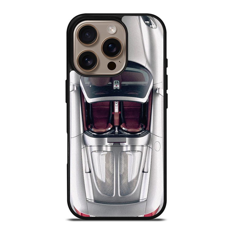 PORSCHE CARRERA GT TOP VIEW iPhone 16 Pro Case Cover