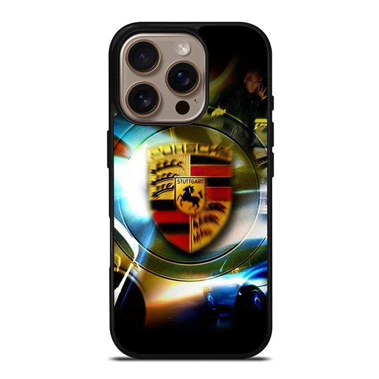 PORSCHE STUTTGART LOGO iPhone 16 Pro Case Cover