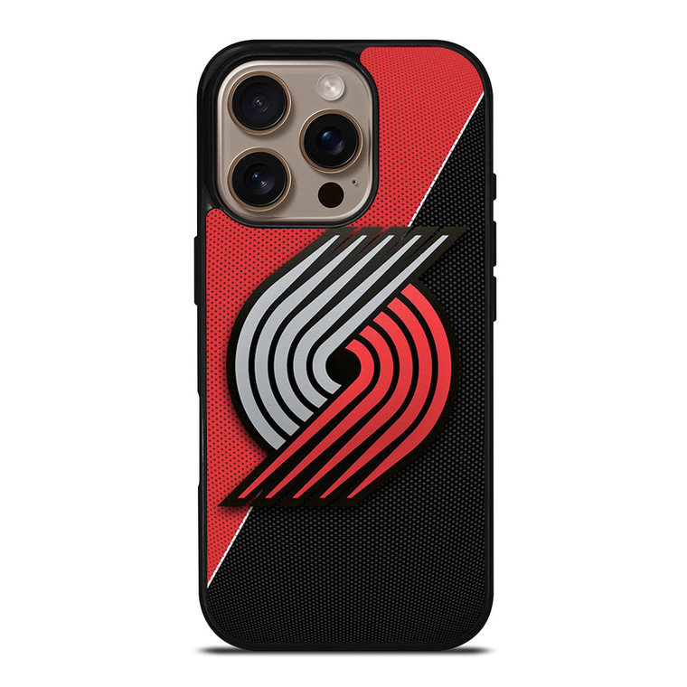 PORTLAND TRAIL BLAZERS NBA BASKETBALL LOGO iPhone 16 Pro Case Cover