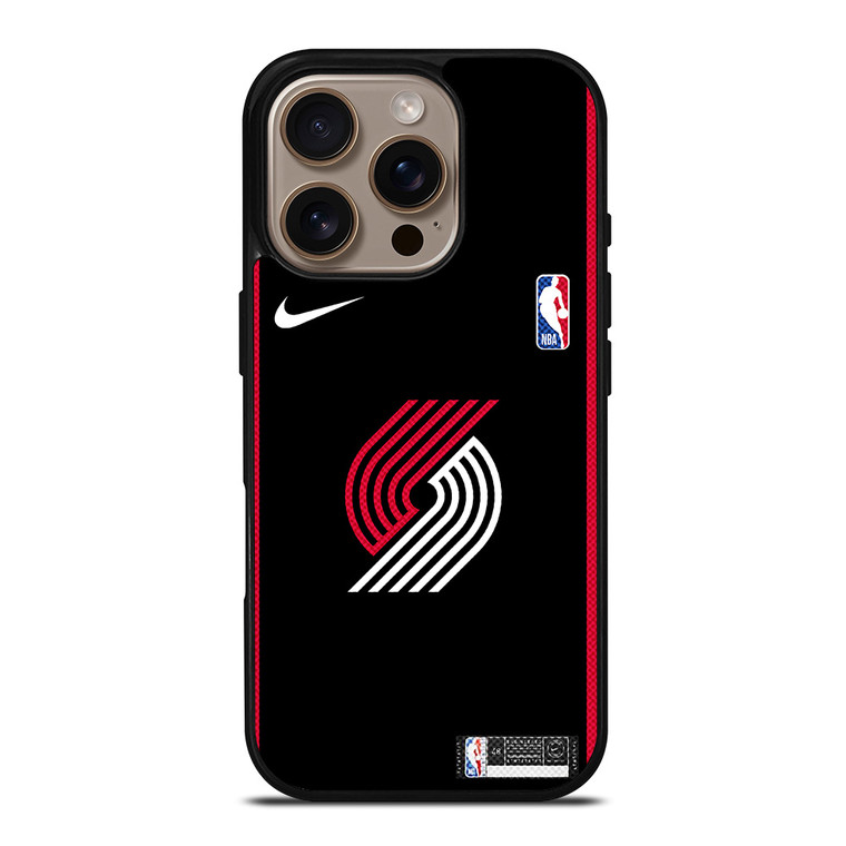 PORTLAND TRAIL BLAZERS NIKE NBA BASKETBALL iPhone 16 Pro Case Cover