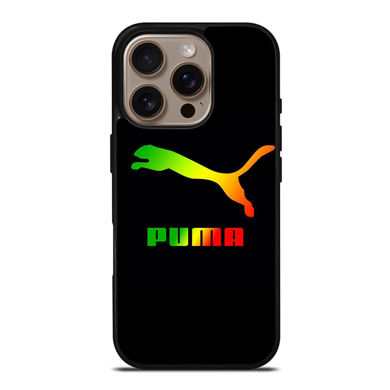 PUMA REGGAE COLOR iPhone 16 Pro Case Cover