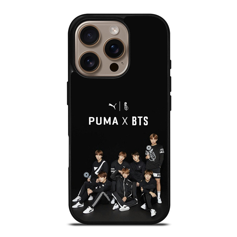 PUMA X BTS KPOP iPhone 16 Pro Case Cover PUMA X BTS KPOP iPhone 16 Pro Case Cover
