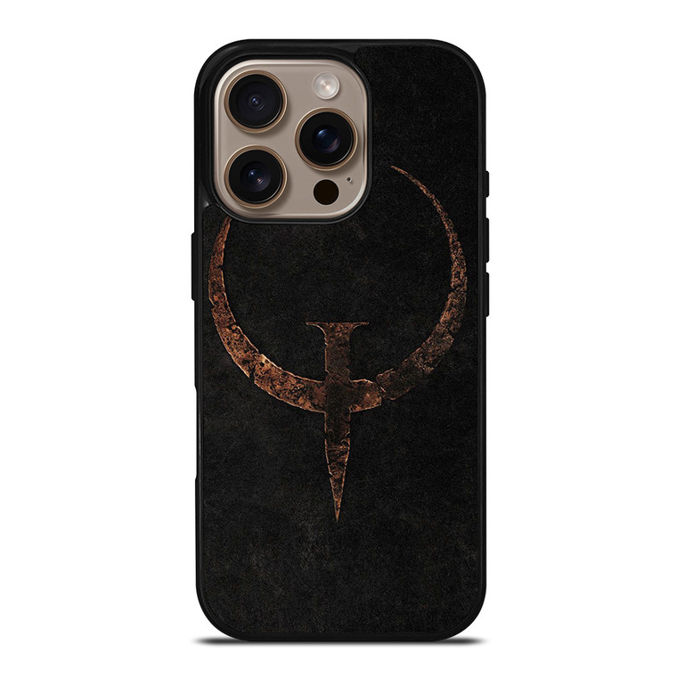 QUAKE GAMES LOGO iPhone 16 Pro Case Cover