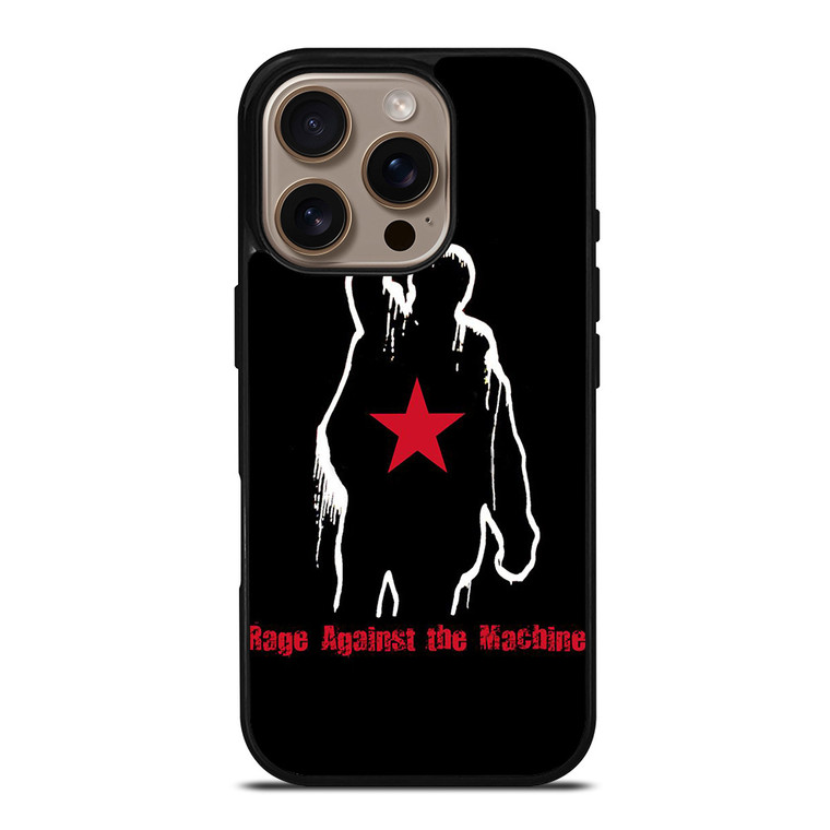 RAGE AGAINST THE MACHINE ROCK BAND iPhone 16 Pro Case Cover