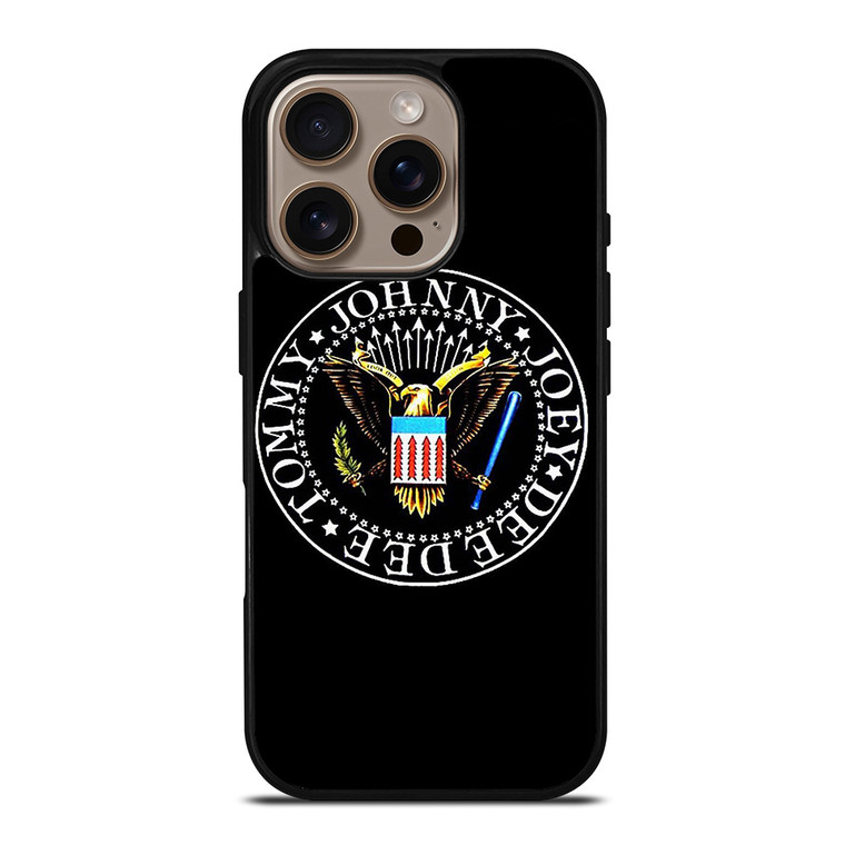 RAMONES ROCK BAND LOGO 2 iPhone 16 Pro Case Cover