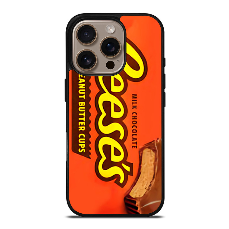 REESE'S PEANUT BUTTER CUPS SNACK iPhone 16 Pro Case Cover