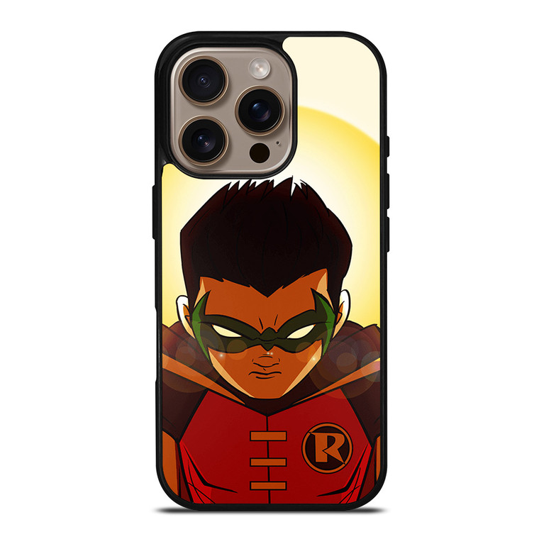 ROBIN DAMIAN WAYNE CARTOON iPhone 16 Pro Case Cover