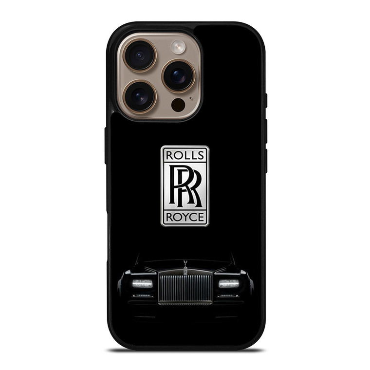 ROLLS ROYCE CAR SILHOUETTE iPhone 16 Pro Case Cover