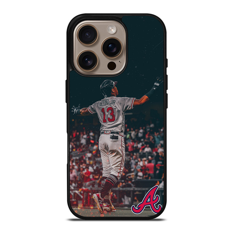 RONALD ACUNA ATLANTA BRAVES MLB iPhone 16 Pro Case Cover