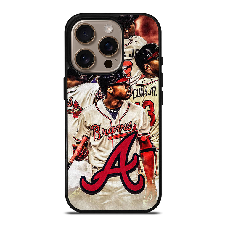 RONALD ACUNA JR ATLANTA BRAVES BASEBALL iPhone 16 Pro Case Cover