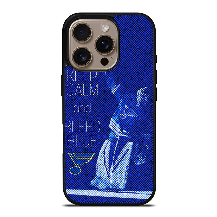 SAINT LOUIS BLUES NHL HOCKEY FANS iPhone 16 Pro Case Cover
