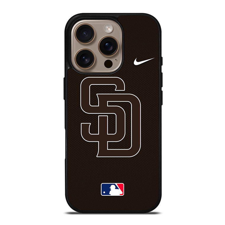 SAN DIEGO PADRES MLB BASEBALL NIKE iPhone 16 Pro Case Cover