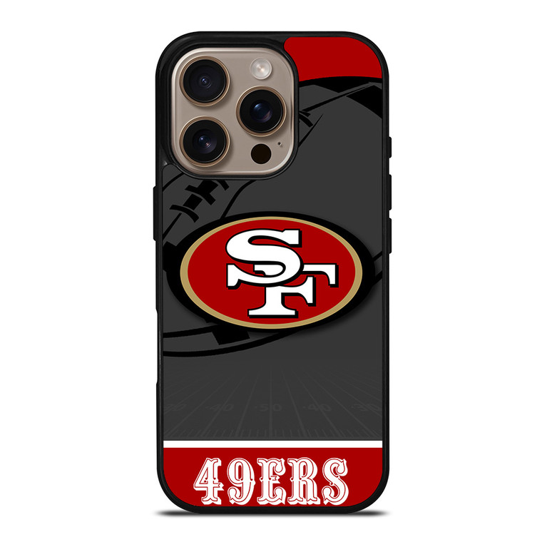 SAN FRANCISCO 49ERS NFL TEAM iPhone 16 Pro Case Cover