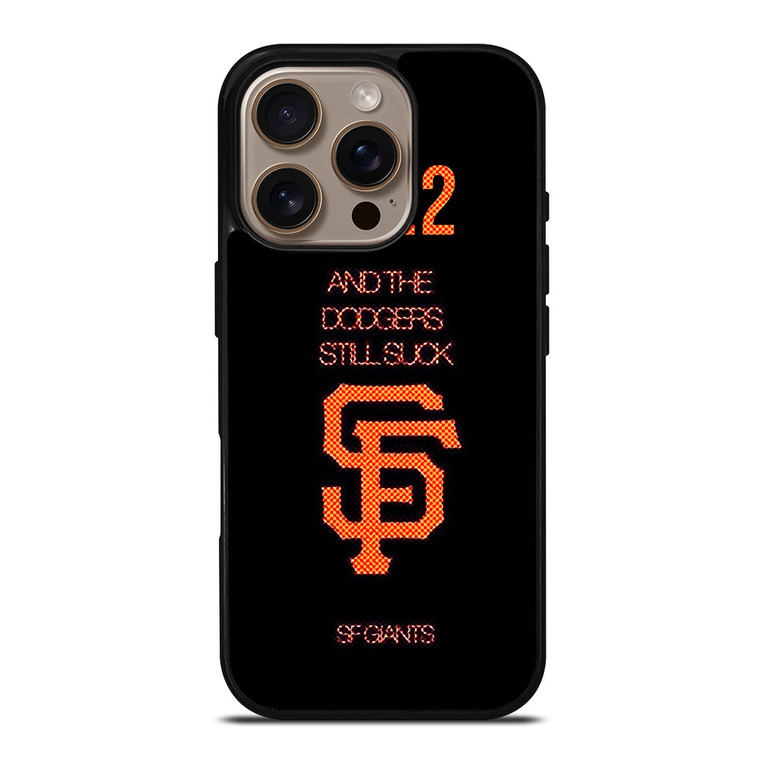 SAN FRANCISCO GIANTS BANTER LA DODGERS MLB BASEBALL iPhone 16 Pro Case Cover