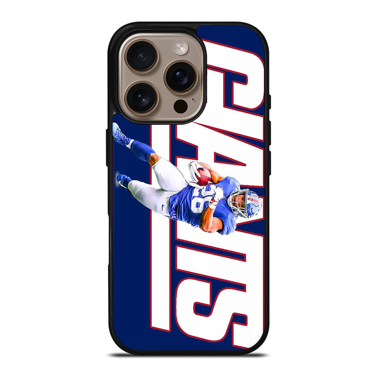 SAQUON BARKLEY NEW YORK GIANTS iPhone 16 Pro Case Cover
