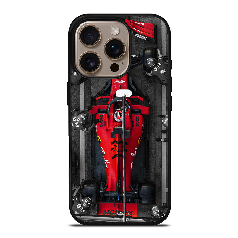 SCUDERIA FERRARI F1 CHARLES LECLERC 2 iPhone 16 Pro Case Cover