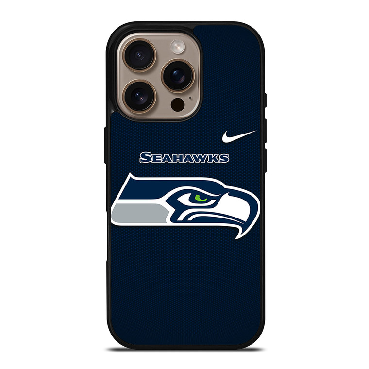 SEATTLE SEAHAWKS NFL FOOTBALL NIKE iPhone 16 Pro Case Cover