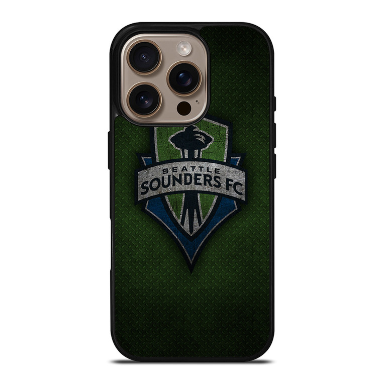 SEATTLE SOUNDERS FC SOCCER MLS iPhone 16 Pro Case Cover