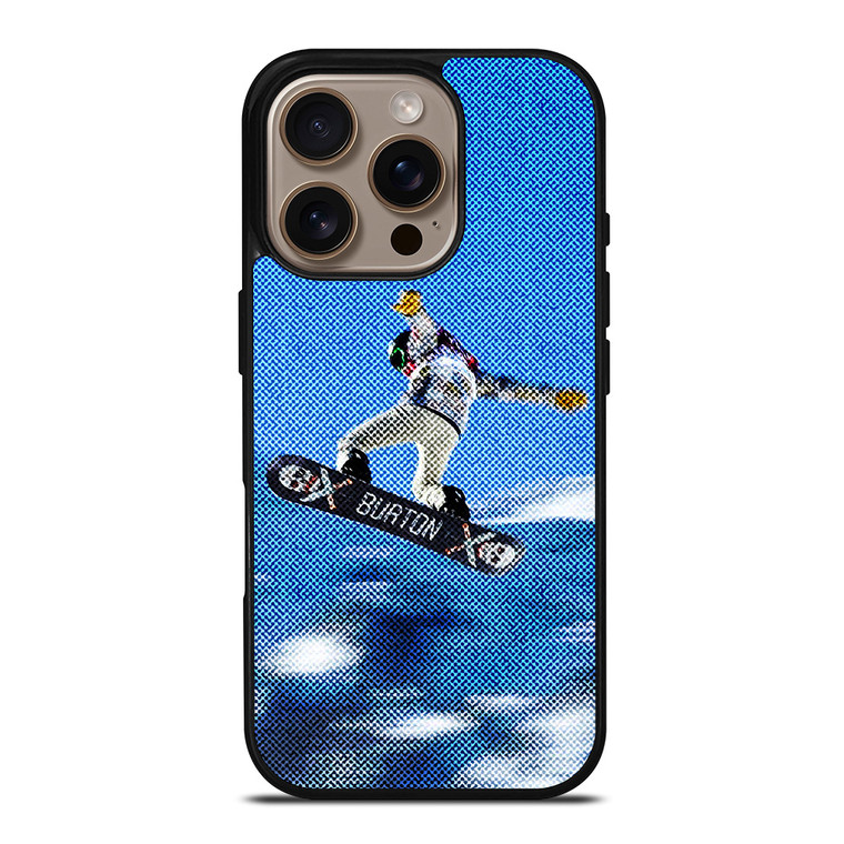 SHAUN WHITE BURTON SNOWBOARDING 2 iPhone 16 Pro Case Cover