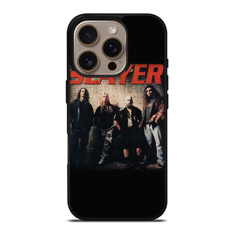 SLAYER ROCK BAND ALL iPhone 16 Pro Case Cover