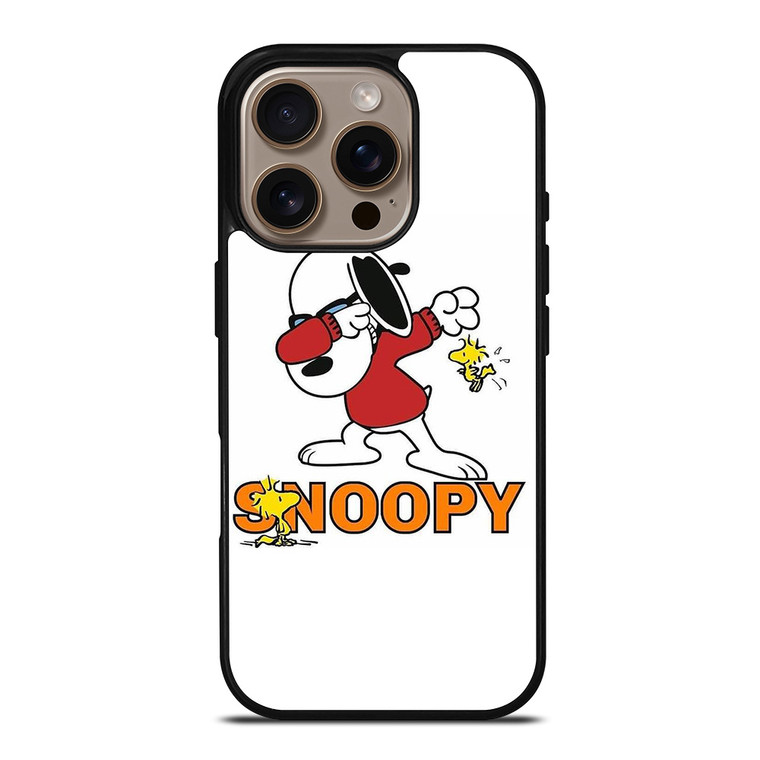 SNOOPY THE PEANUTS DAB STYLE iPhone 16 Pro Case Cover