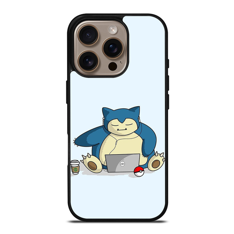 SNORLAX KABIGON POKEMON CUTE iPhone 16 Pro Case Cover