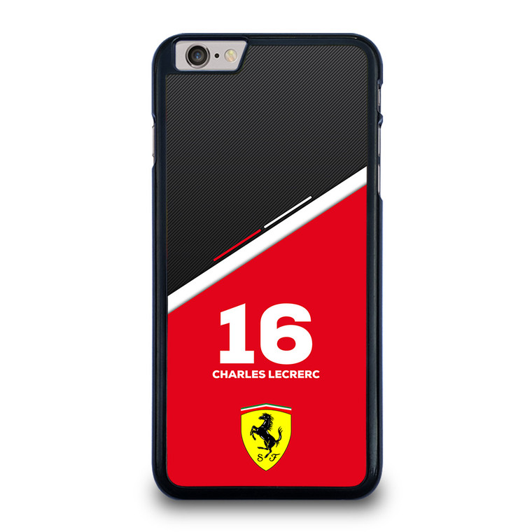 CHARLES LECLERC FERRARI FORMULA ONE F1 RACING 2 iPhone 6 / 6S Plus Case Cover