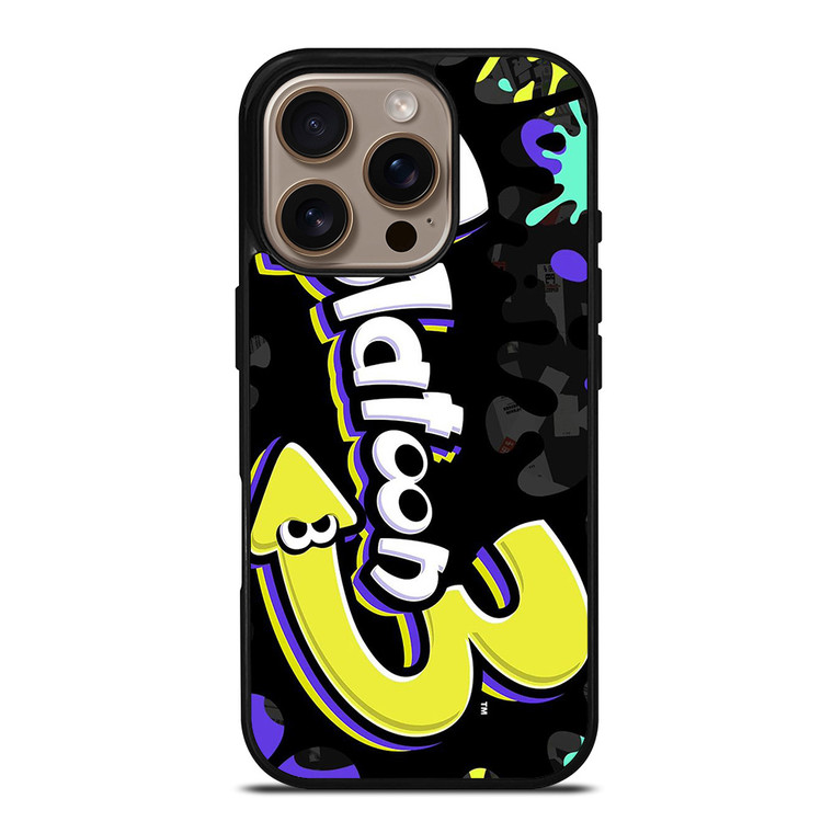 SPLATOON 3 GAMES LOGO iPhone 16 Pro Case Cover