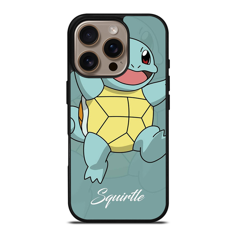 SQUIRTLE POKEMON MONSTER iPhone 16 Pro Case Cover