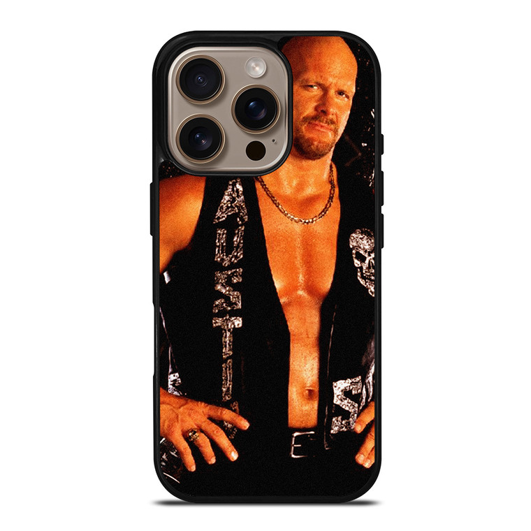 STONE COLD STEVE AUSTIN WRESTLING iPhone 16 Pro Case Cover