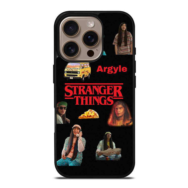STRANGER THINGS 4 ARGYLE iPhone 16 Pro Case Cover