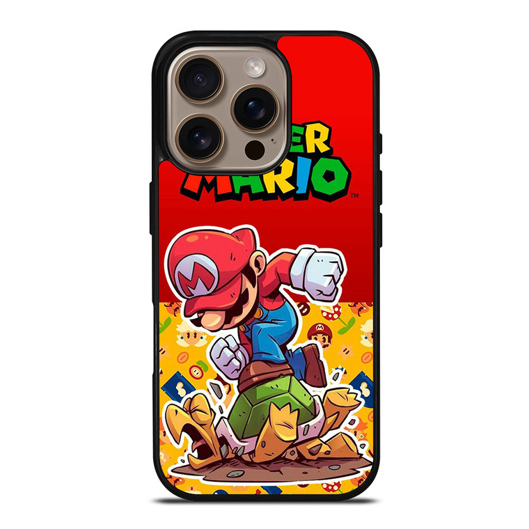SUPER MARIO BROSS NINTENDO GAME iPhone 16 Pro Case Cover