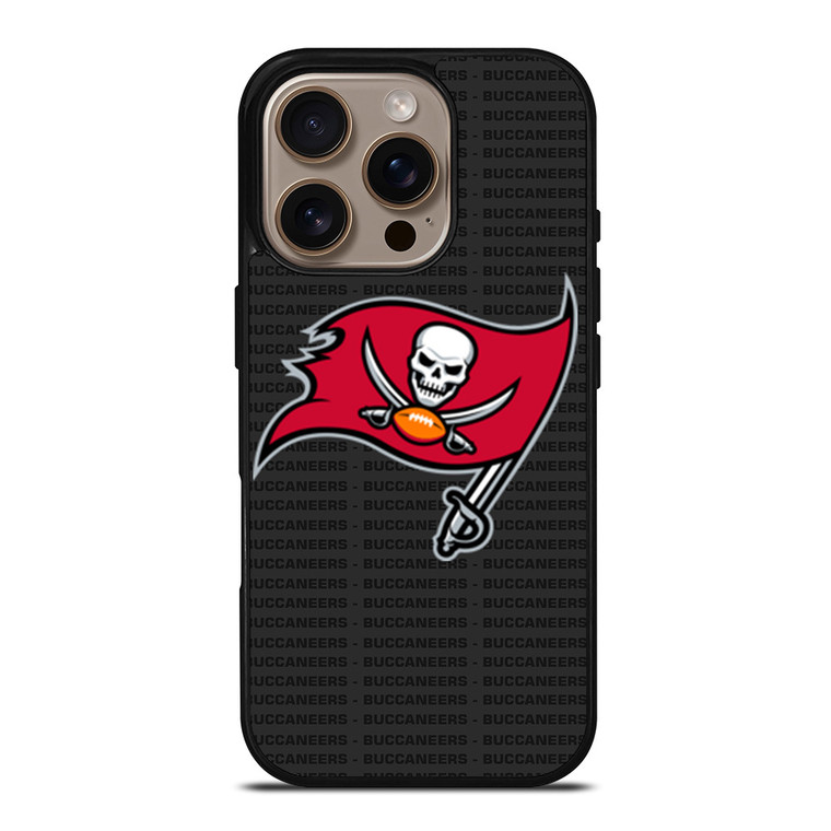 TAMPA BAY BUCCANEERS FOOTBALL TEXT iPhone 16 Pro Case Cover