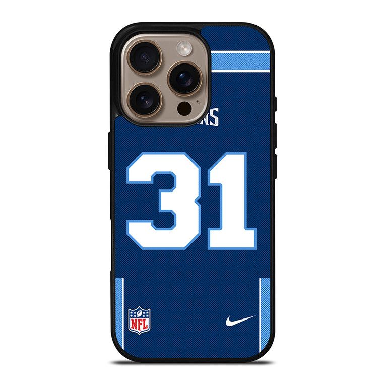 TENNESSEE TITANS KEVIN BYARD 31 NFL NIKE iPhone 16 Pro Case Cover