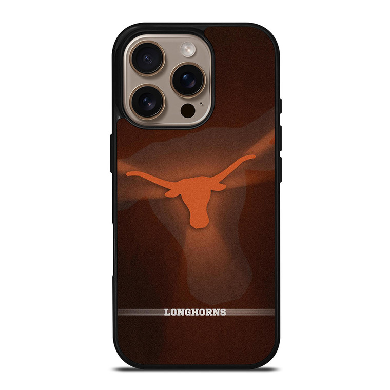 TEXAS LONGHORNS FOOTBALL LOGO iPhone 16 Pro Case Cover