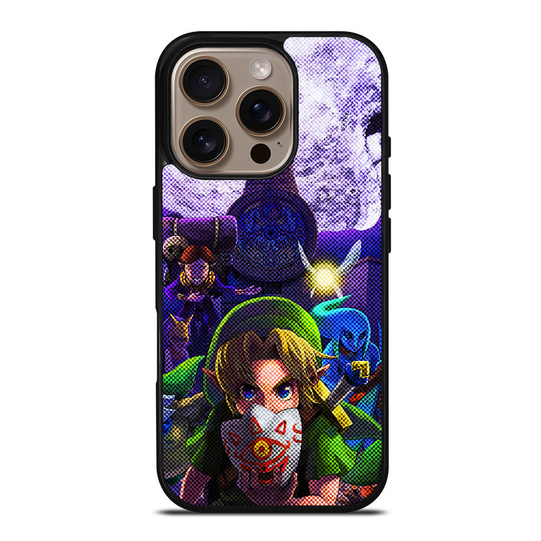 THE LEGEND OF ZELDA MAJORAS MASK GAMES iPhone 16 Pro Case Cover THE LEGEND OF ZELDA MAJORAS MASK GAMES iPhone 16 Pro Case Cover