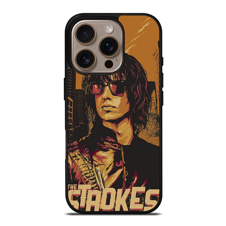 THE STROKES BAND VINTAGE POSTER iPhone 16 Pro Case Cover