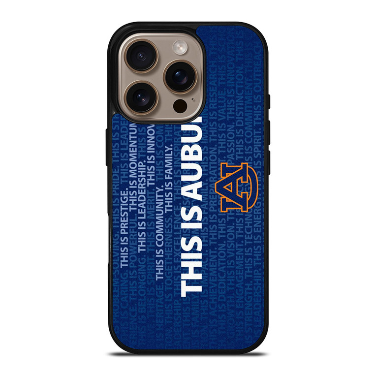 THIS IS AUBURN TIGERS FOOTBALL iPhone 16 Pro Case Cover