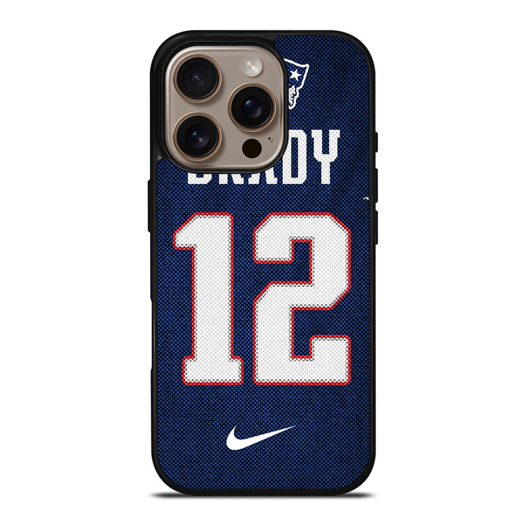 TOM BRADY NEW ENGLAND PATRIOTS NFL JERSEY 2 iPhone 16 Pro Case Cover