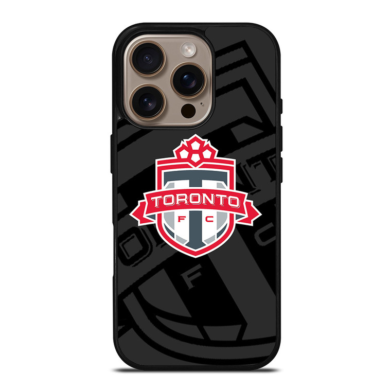TORONTO FC MLS BLACK iPhone 16 Pro Case Cover