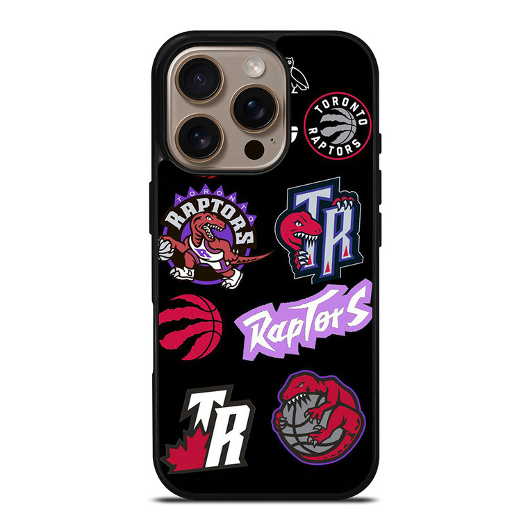TORONTO RAPTORS NBA COLLAGE iPhone 16 Pro Case Cover