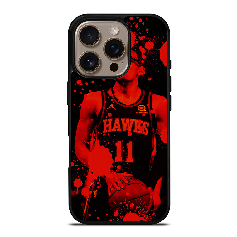 TRAE YOUNG ATLANTA HAWKS 2 iPhone 16 Pro Case Cover TRAE YOUNG ATLANTA HAWKS 2 iPhone 16 Pro Case Cover