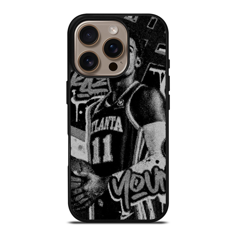 TRAE YOUNG ATLANTA HAWKS 3 iPhone 16 Pro Case Cover