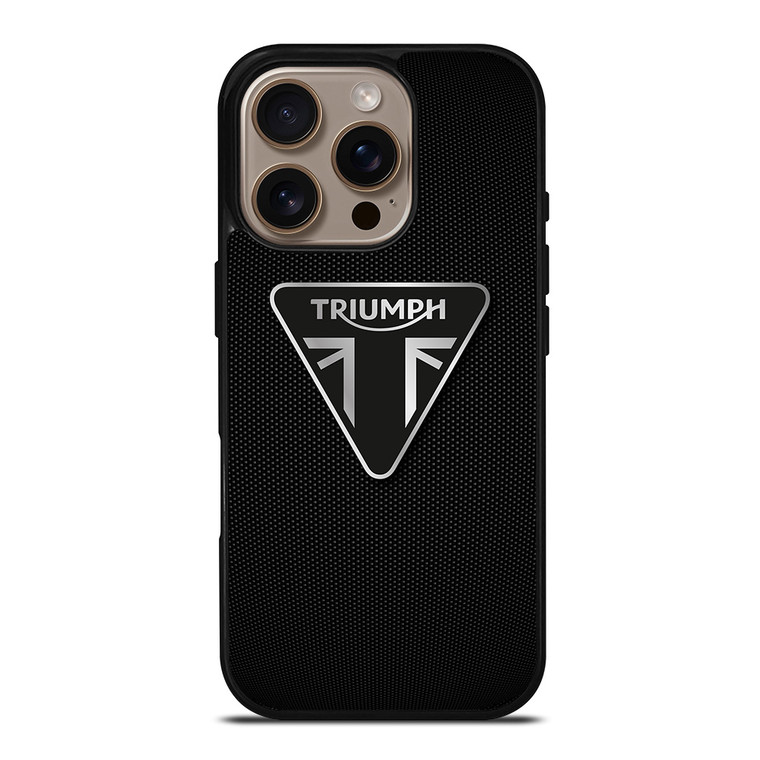 TRIUMPH CARBON FIBER iPhone 16 Pro Case Cover