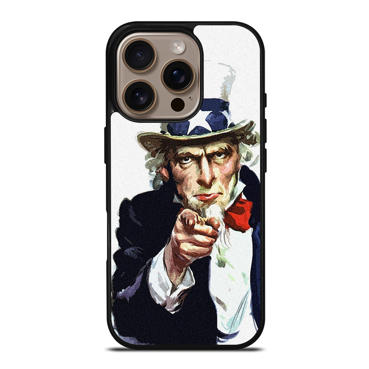 UNCLE SAM UNITED STATES iPhone 16 Pro Case Cover