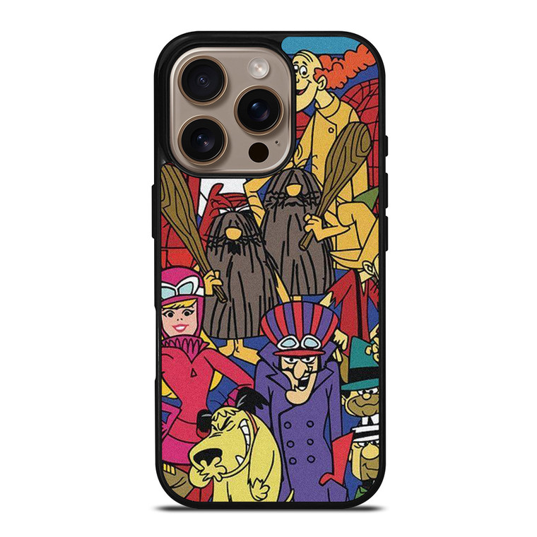 WACKY RACES ANIMATION iPhone 16 Pro Case Cover